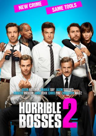 Horrible Bosses 2 (2014) 300MB BRRip 480P English ESubs | Downloadhub Poster Of Hollywood Film Horrible Bosses 2 (2014) In 300MB Compressed Size PC Movie Free Download At downloadhub.in